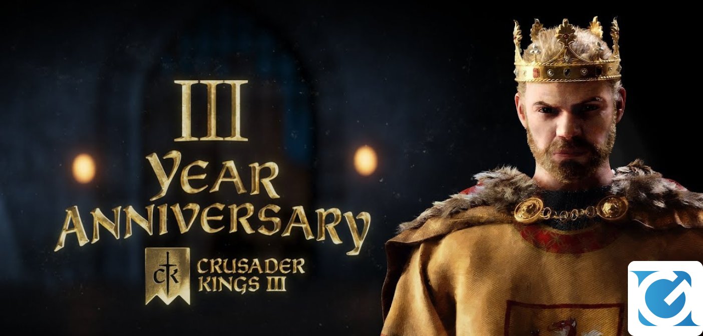 Crusader Kings III ha venduto tre milioni di copie