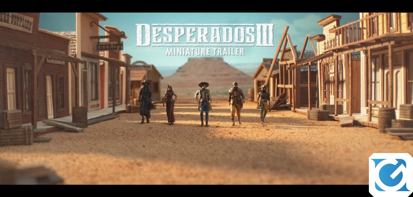 Dai un'occhiata allo speciale Miniatures Trailer di Desperados III