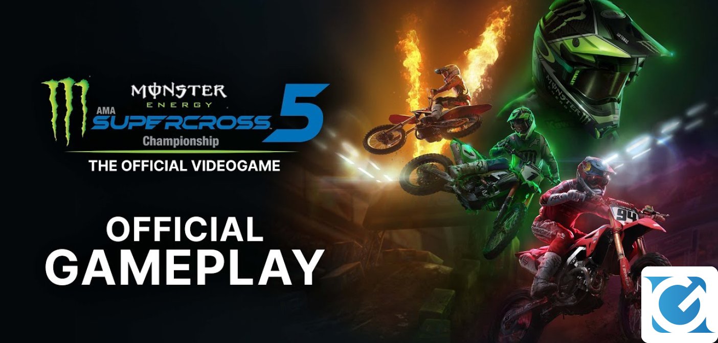 Dai un occhio al nuovo filmato di Monster Energy Supercross - The Official Videogame 5