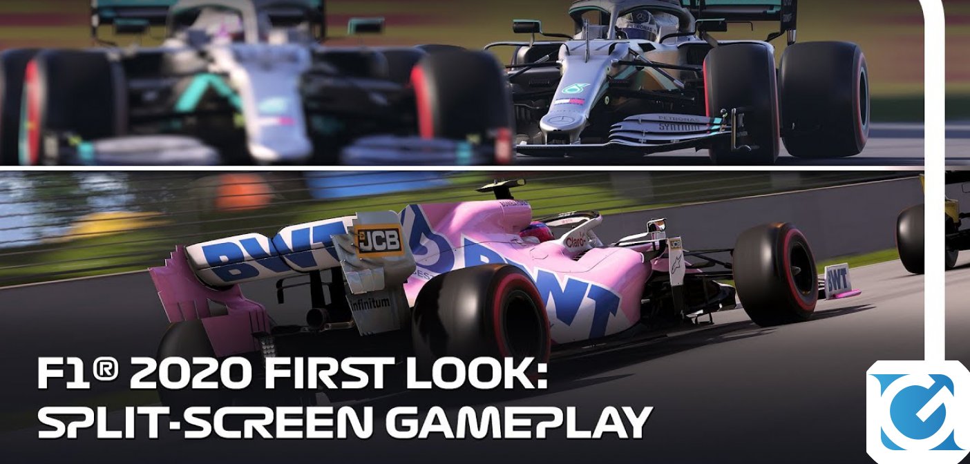 Dal Canada, F1 2020 si mostra nella modalità split-screen prima della finale del Virtual Grand Prix