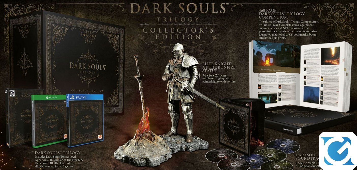 Dark Souls Trilogy: svelata la collector's edition