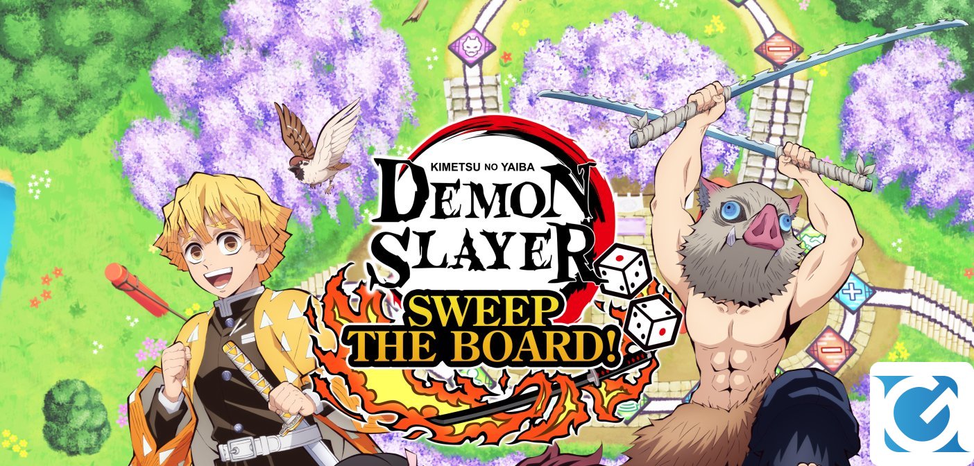 Demon Slayer -Kimetsu no Yaiba- Sweep the Board! arriva su Nintendo Switch il 26 aprile 2024