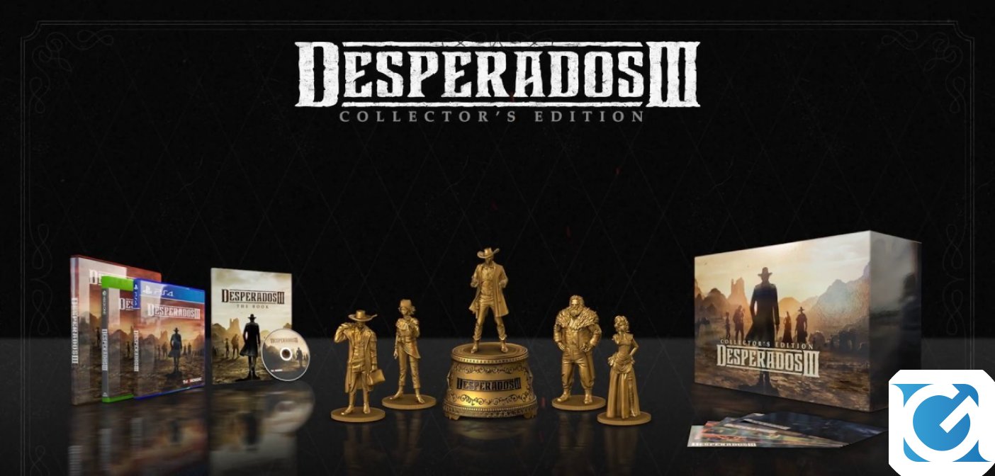 Desperados III: presentate la collector's edition e il season pass