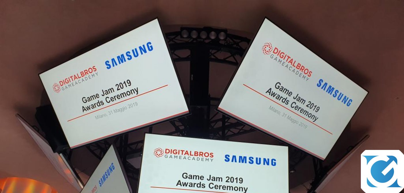 Premiati i vincitori della Game Jam DBGA in collaborazione con Samsung
