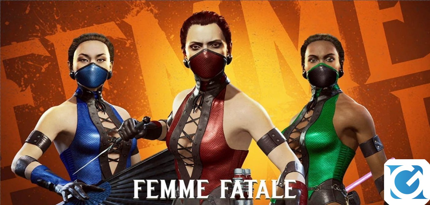 Disponibile il nuovo Skin Pack Klassic Femme Fatale per Mortal Kombat 11