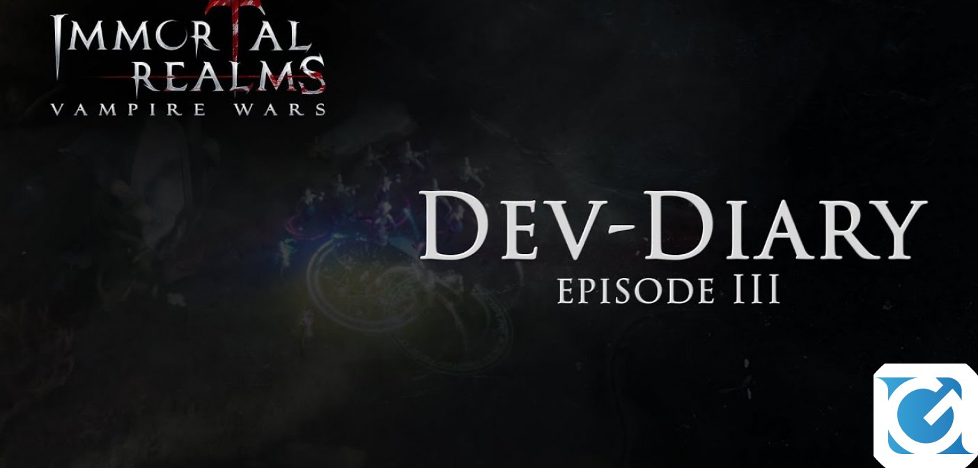 Disponibile il terzo Dev Diary Immortal Realms: Vampire Wars 