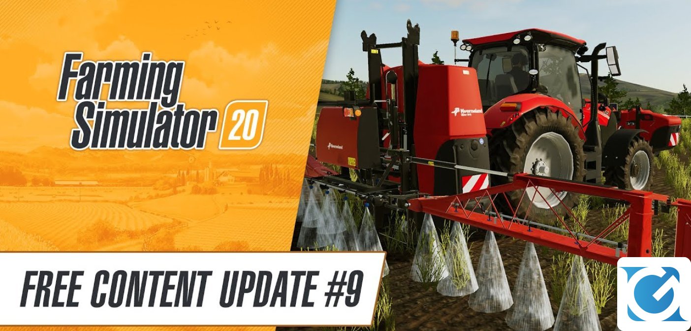 Disponibile l'update gratuito #9 per Switch e Mobile di Farming Simulator 20