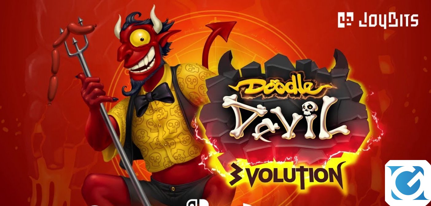 Doodle Devil: 3volution è disponibile per console