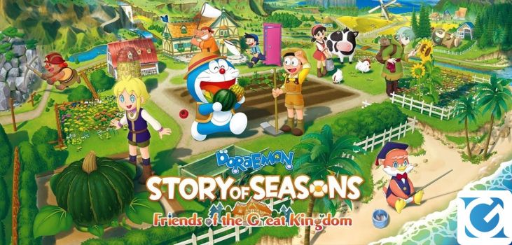 Doraemon Story of Seasons: Friends of the Great Kingdom arriverà entro l'anno