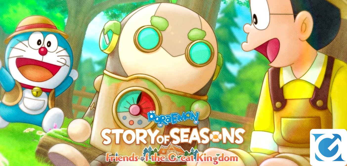 Doraemon Story of Seasons: Friends of the Great Kingdom è disponibile