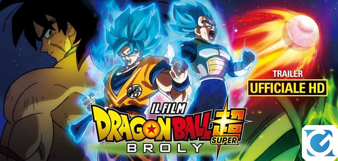 DRAGON BALL SUPER: BROLY - IL FILM uscirà nelle sale il 28 febbraio