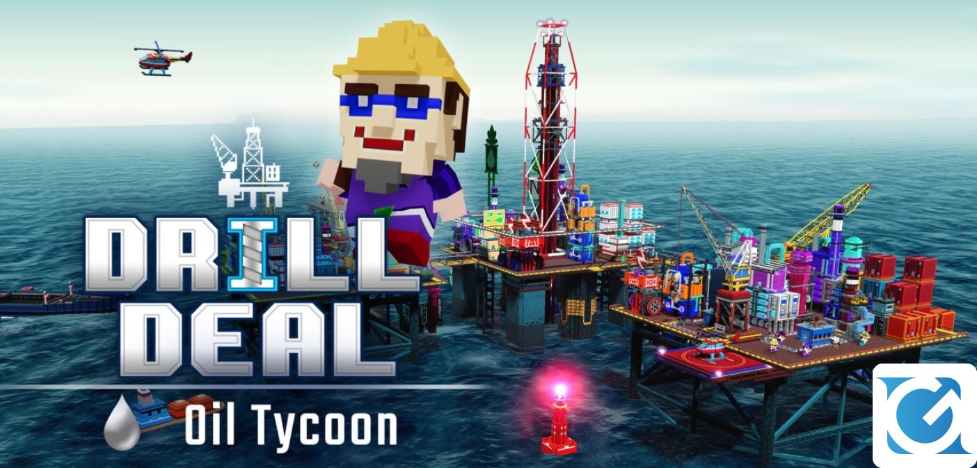 Drill Deal - Oil Tycoon si appresta ad arrivare su Switch