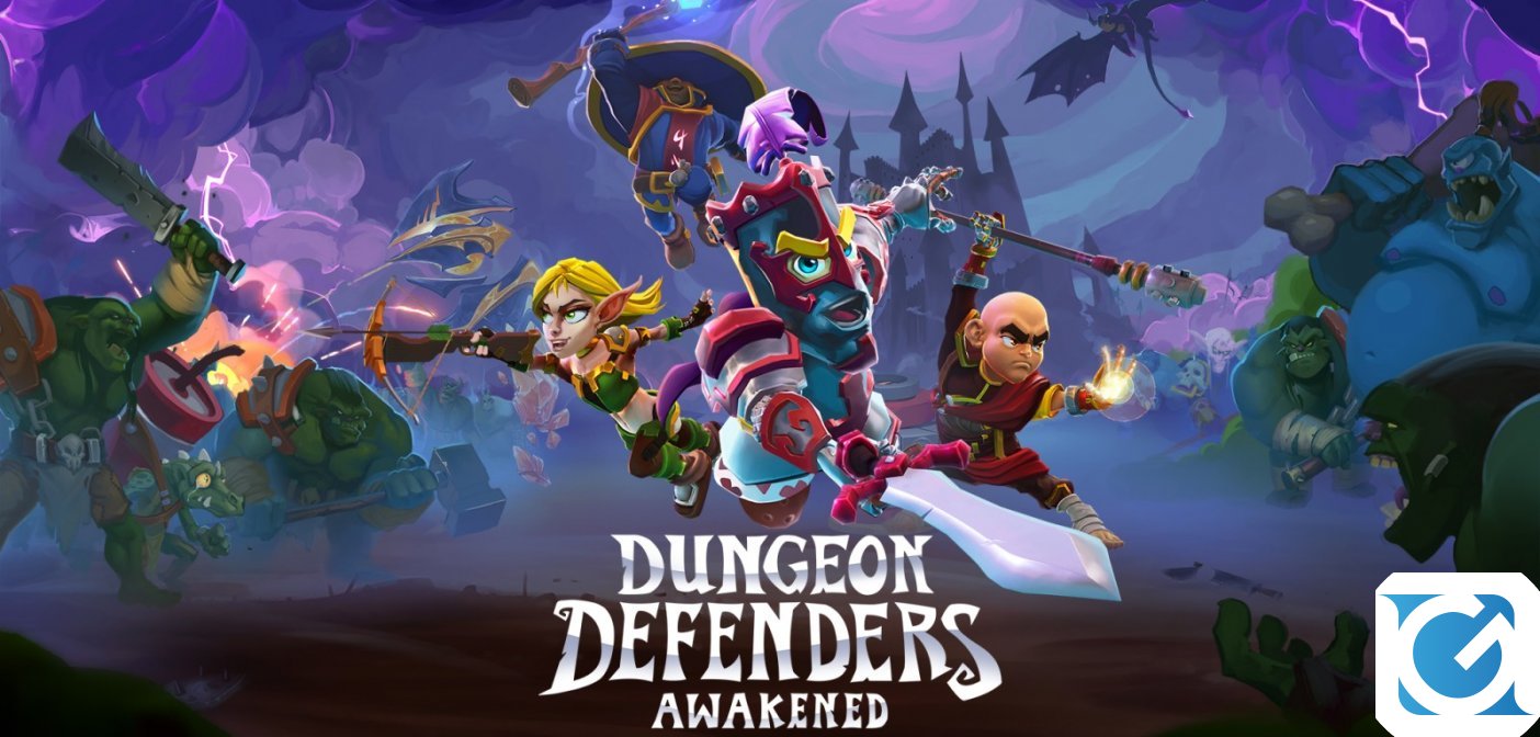 Dungeon Defenders: Awakened arriverà a breve Nintendo Switch