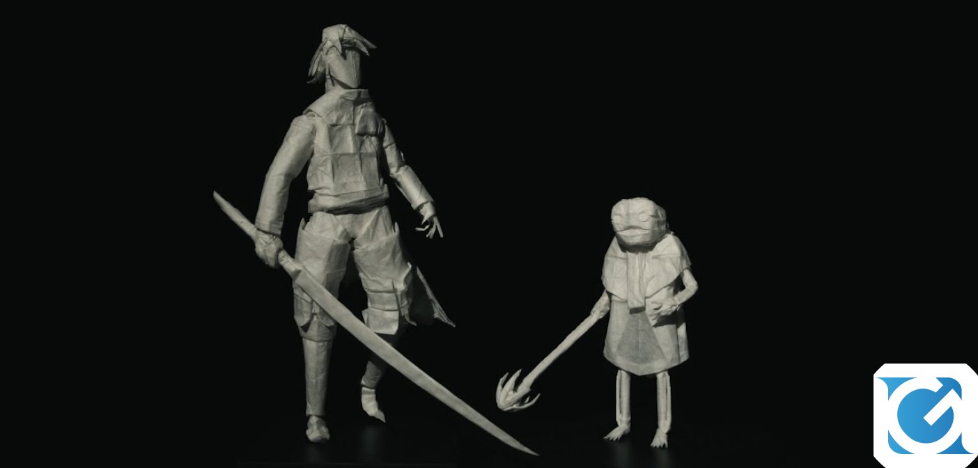 Emil ed il protagonista di Nier Replicant prendono vita grazie ad un'artista degli origami
