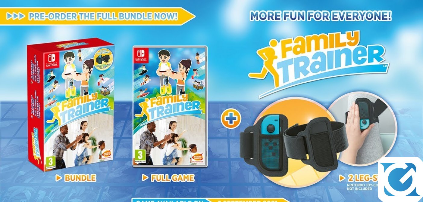 Family Trainer è disponibile in esclusiva per Nintendo Switch