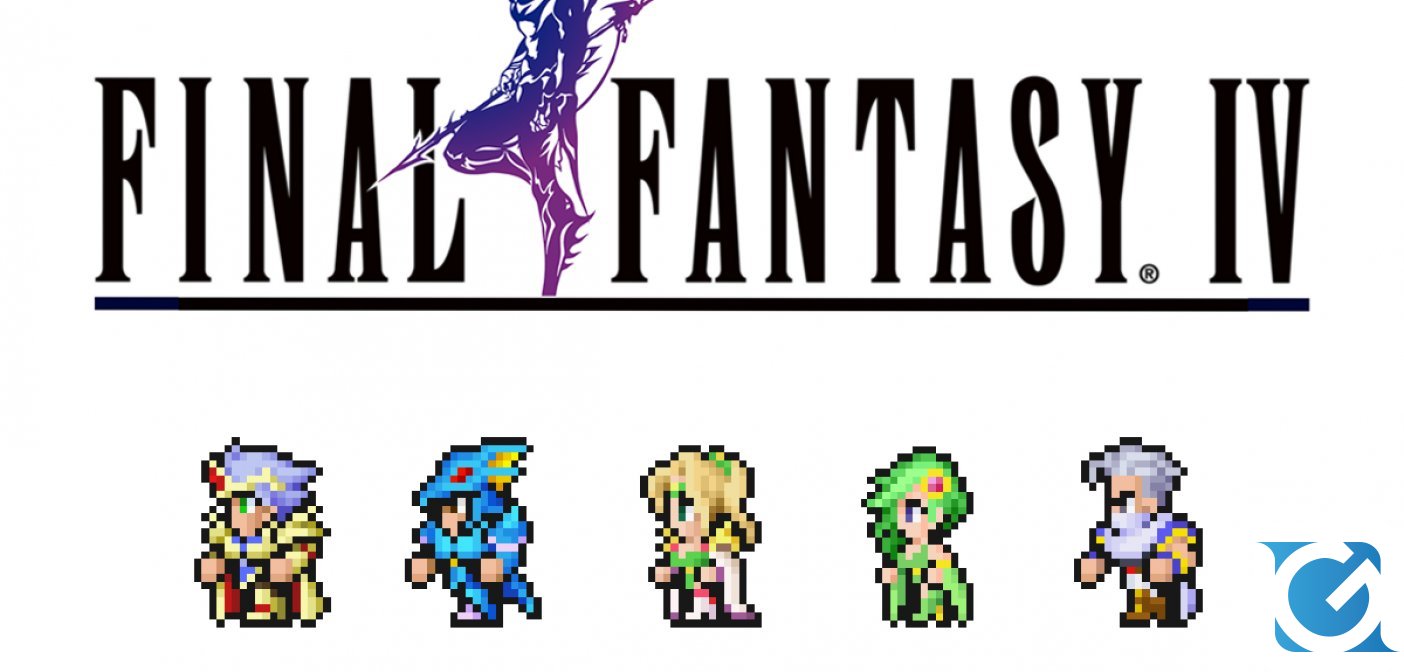 Final Fantasy IV ritorna in versione pixel remaster su Steam e dispositivi mobile