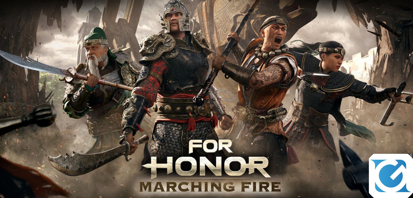 For Honor Marching Fire è disponibile