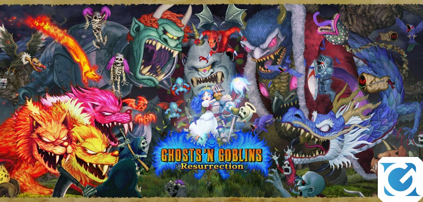Ghosts 'n Goblins Resurrection arriva anche su Playstation 4, XBOX One e PC