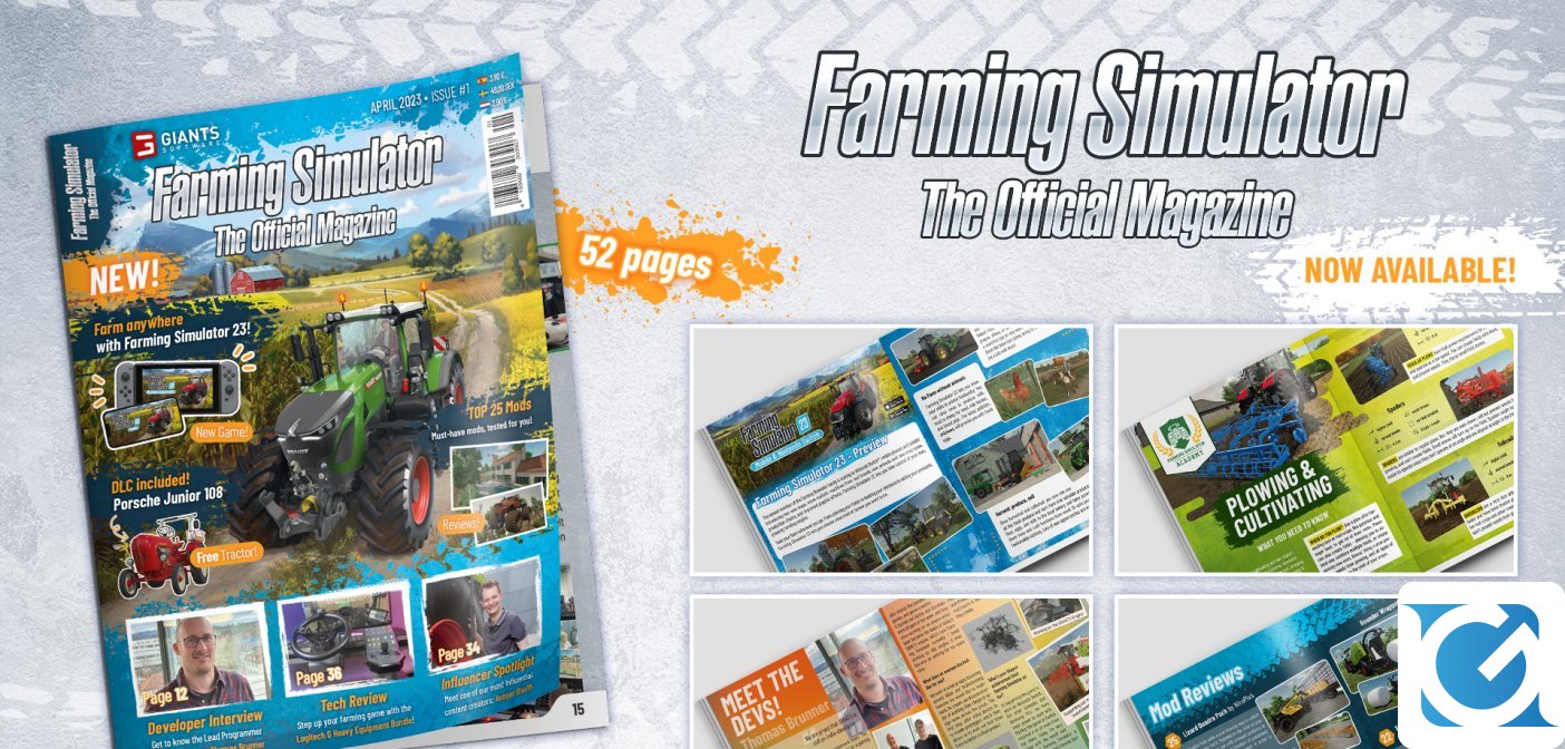 Giants Software pubblica il magazine di Farming Simulator!