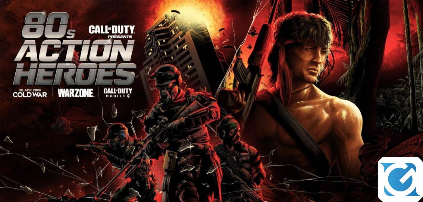 Gli eroi del cinema d'azione anni '80 fanno il loro debutto esplosivo in Call of Duty