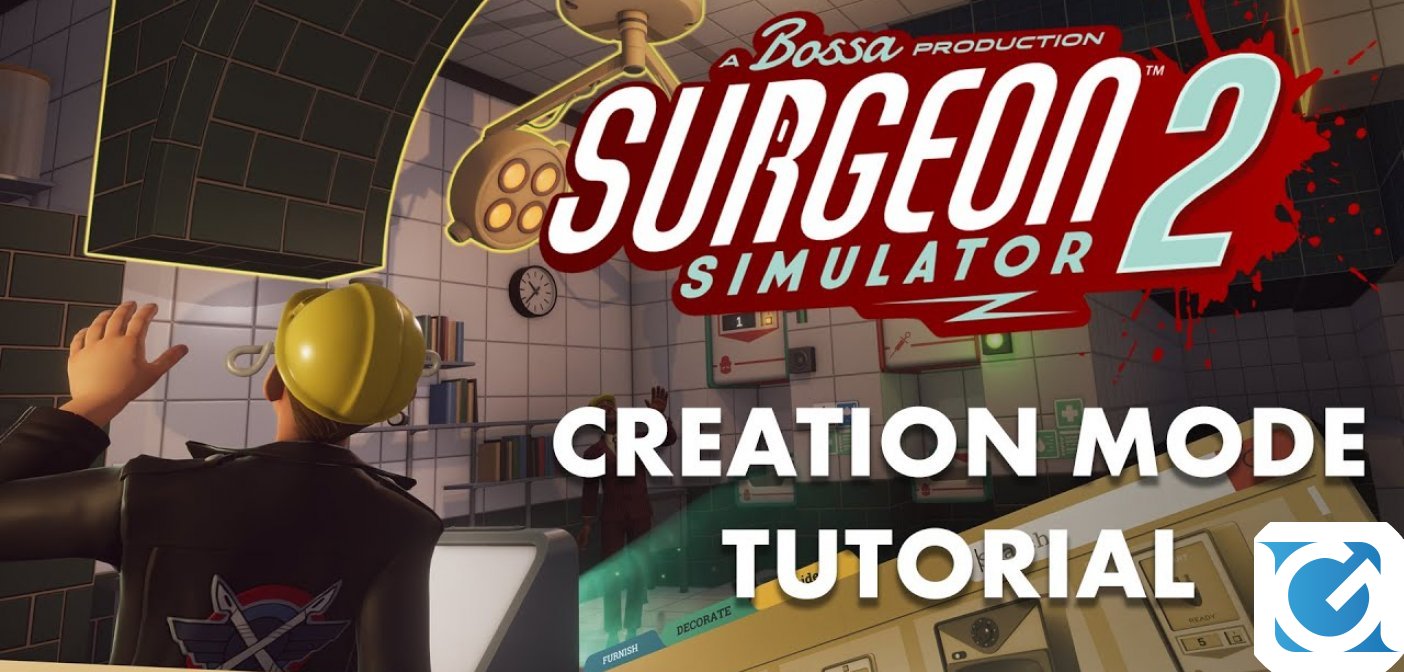Gli sviluppatori di Surgeon Simulator 2 premieranno con 1.000 $ i migliori livelli creati dalla community