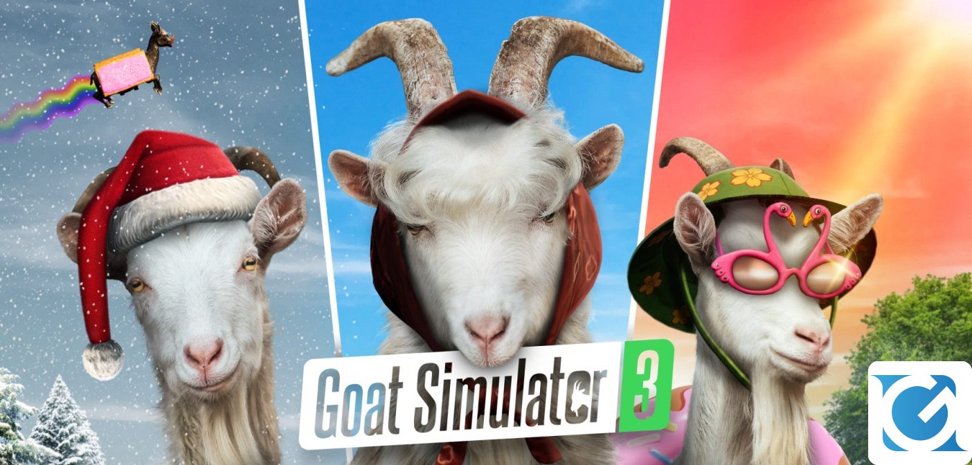 Goat Simulator 3 arriverà su Steam il prossimo anno