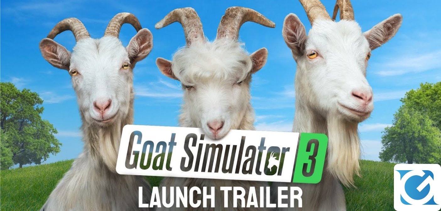 Goat Simulator 3 è disponibile per PC e console