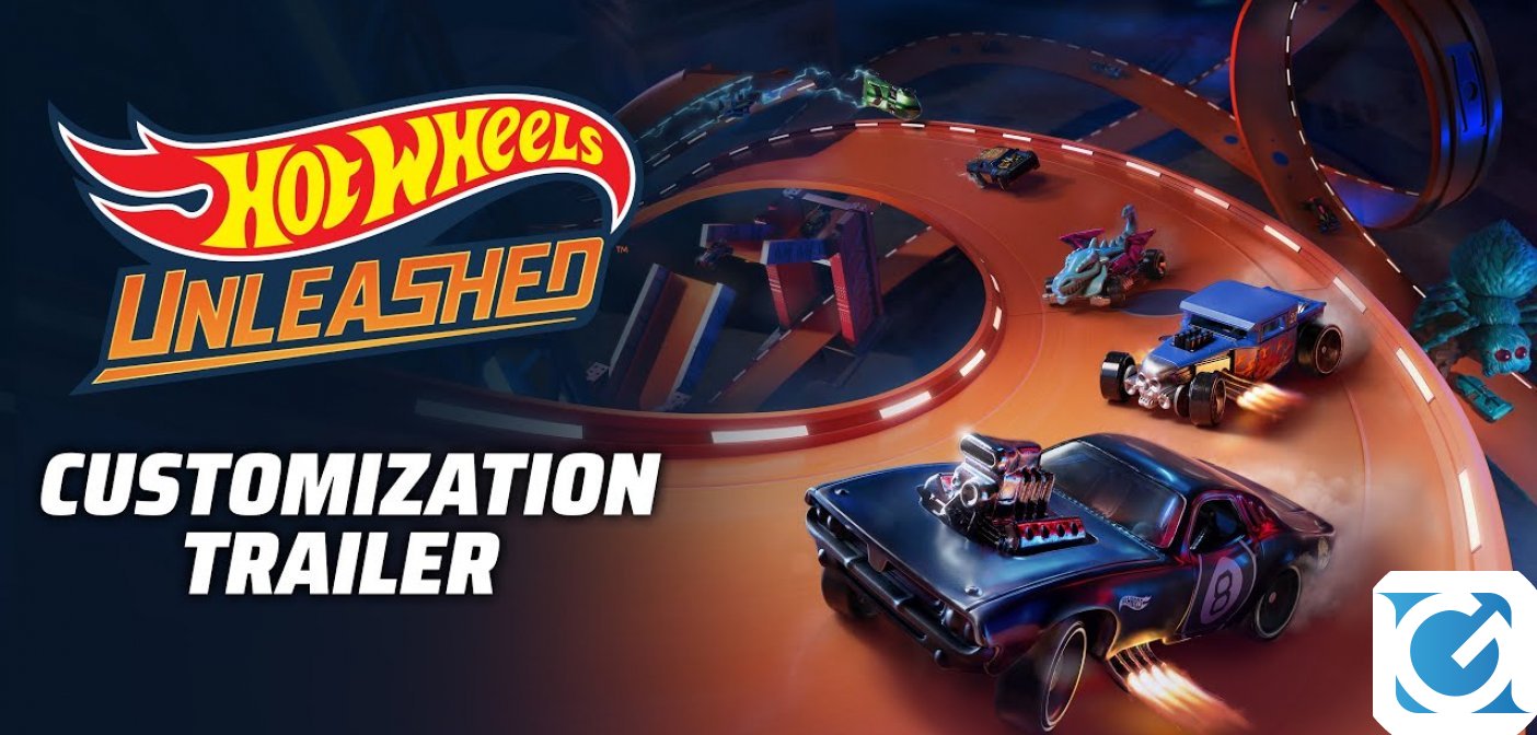 Hot Wheels Unleashed mostra come customizzare le vetture nel Customization Trailer