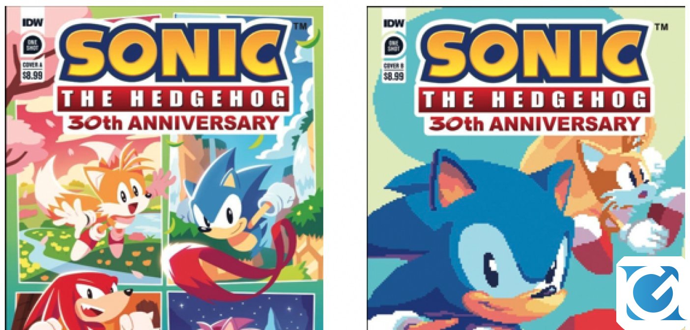 IDW Publishing celebra il riccio blu di SEGA con lo speciale albo a fumetti Sonic The Hedgehog 30th Anniversary