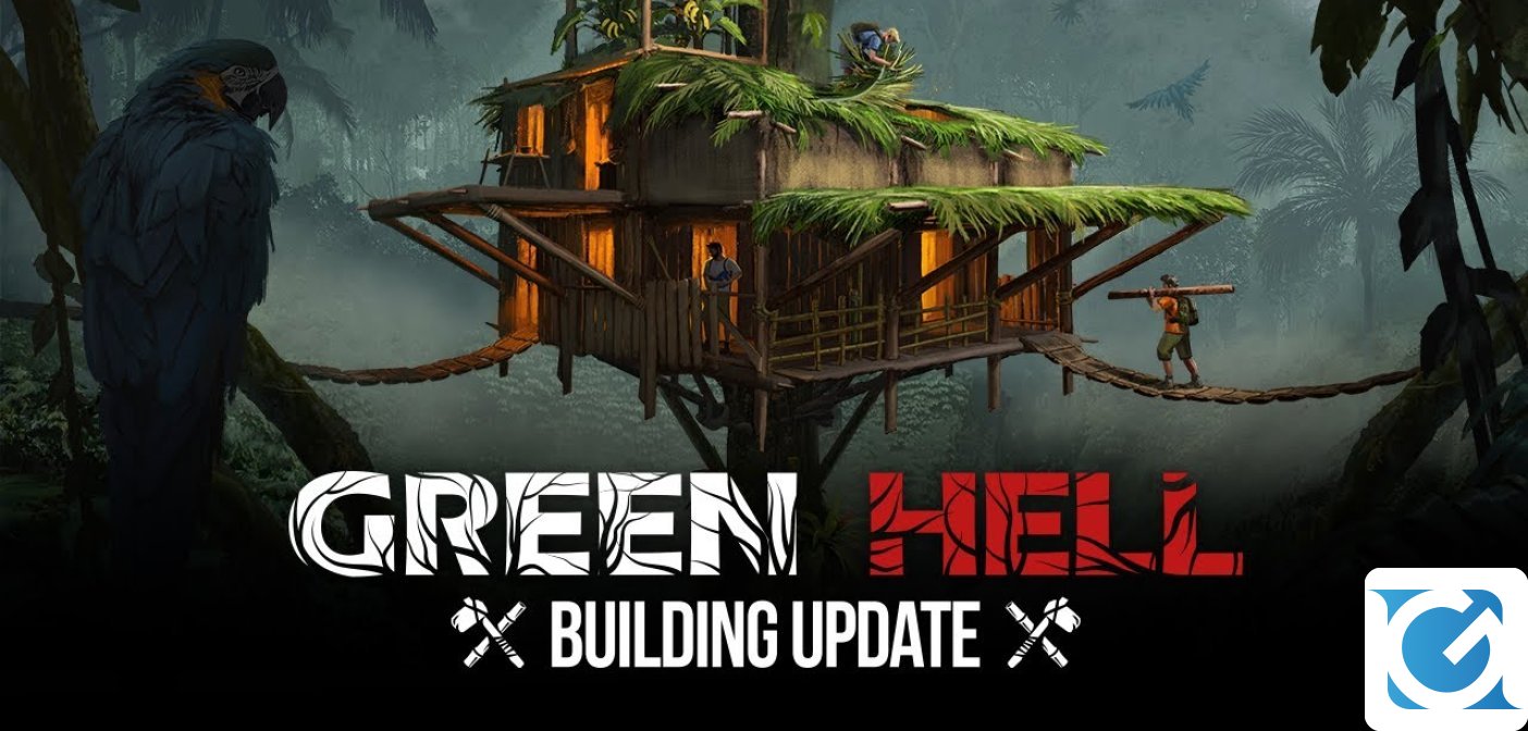 Il Building Update di Green Hell è disponibile
