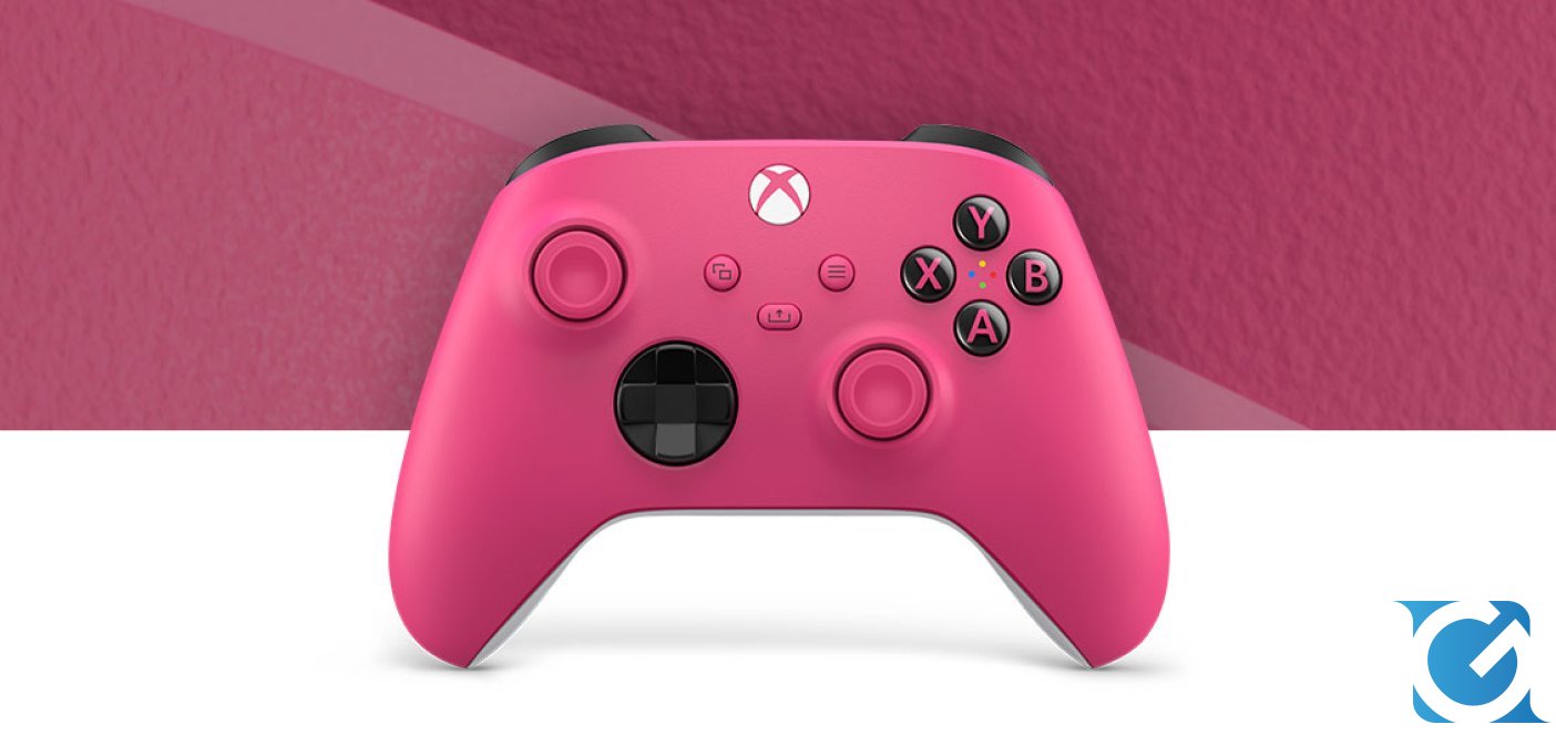 Il controller wireless per XBOX Deep Pink è disponibile