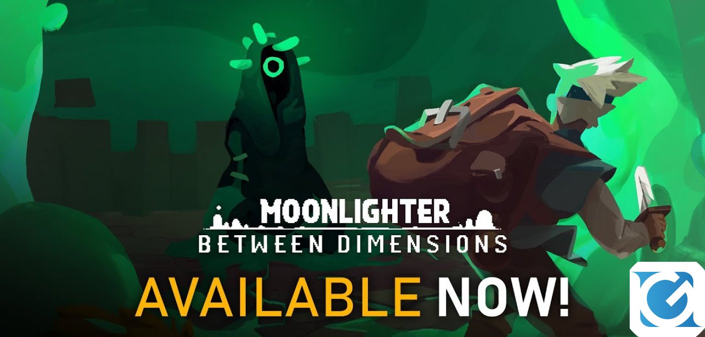 Il DLC Between Dimensions di Moonlighter è disponibile