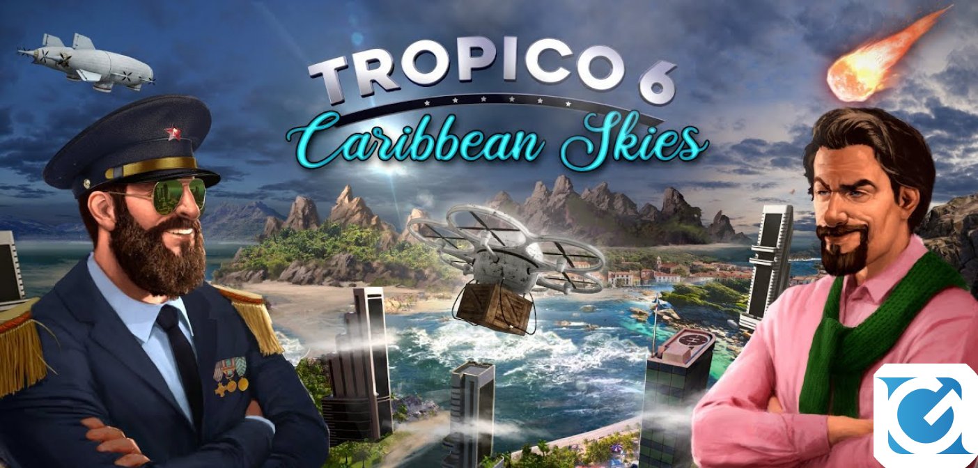 Il DLC Caribbean Skies di Tropico 6 è disponibile
