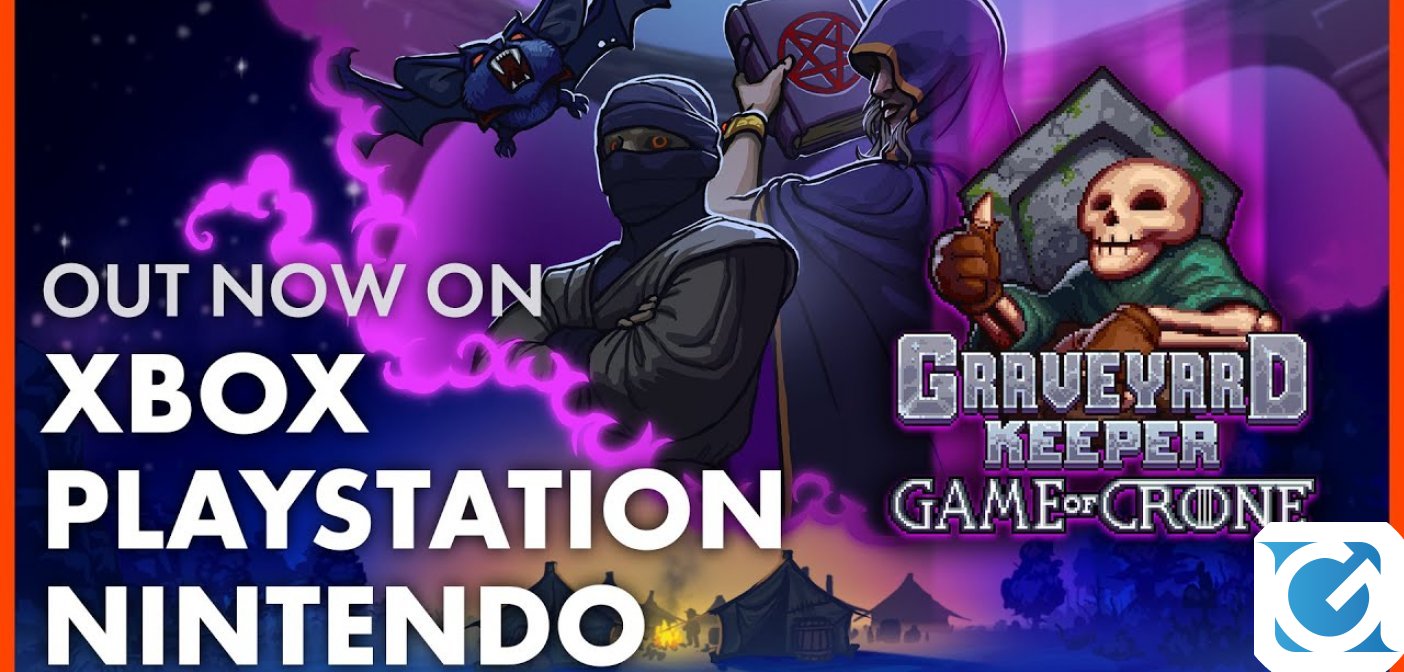 Il DLC Game of Crone di Graveyard Keeper è disponibile su PC e console