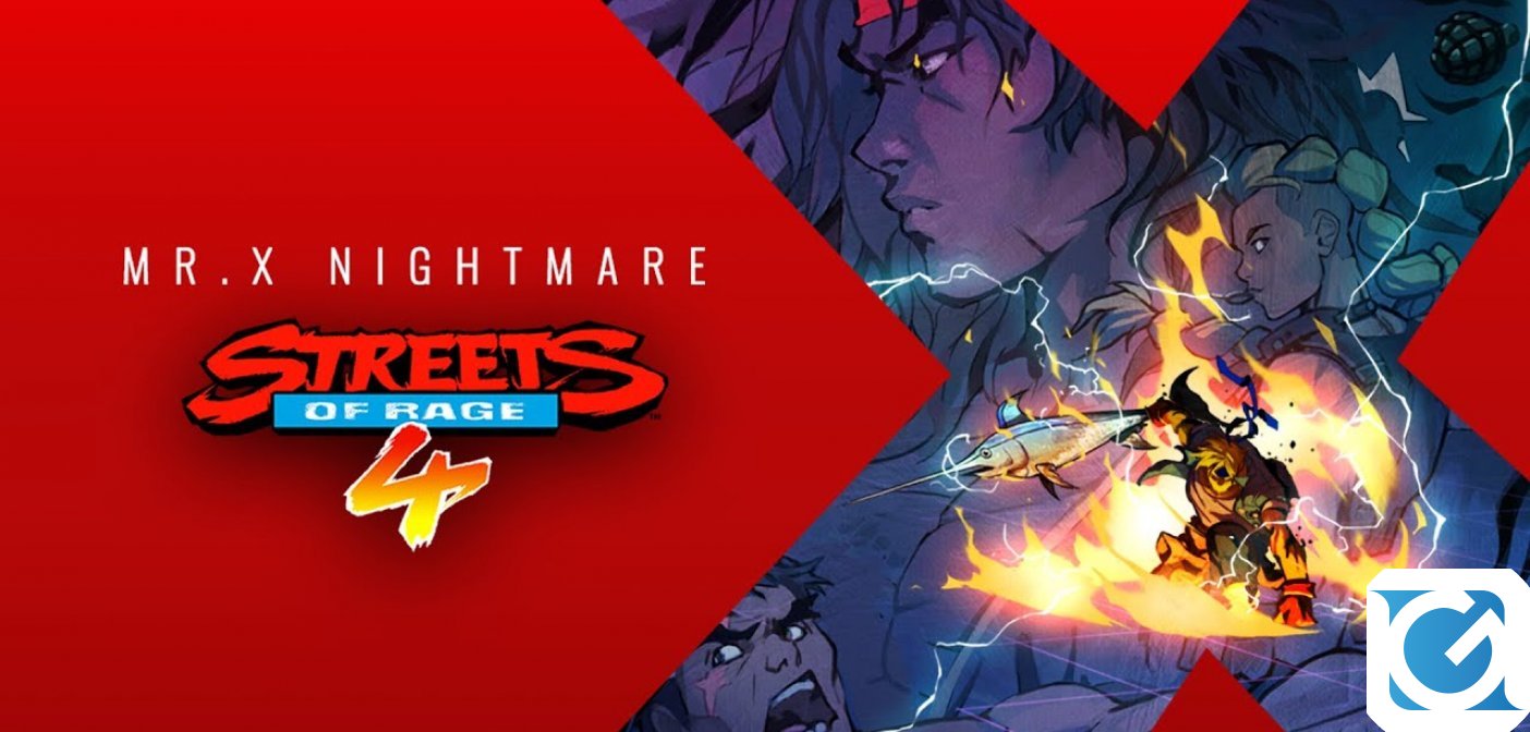 Il DLC Mr. X Nightmare di Streets of Rage 4 arriverà il 15 luglio su PC e console