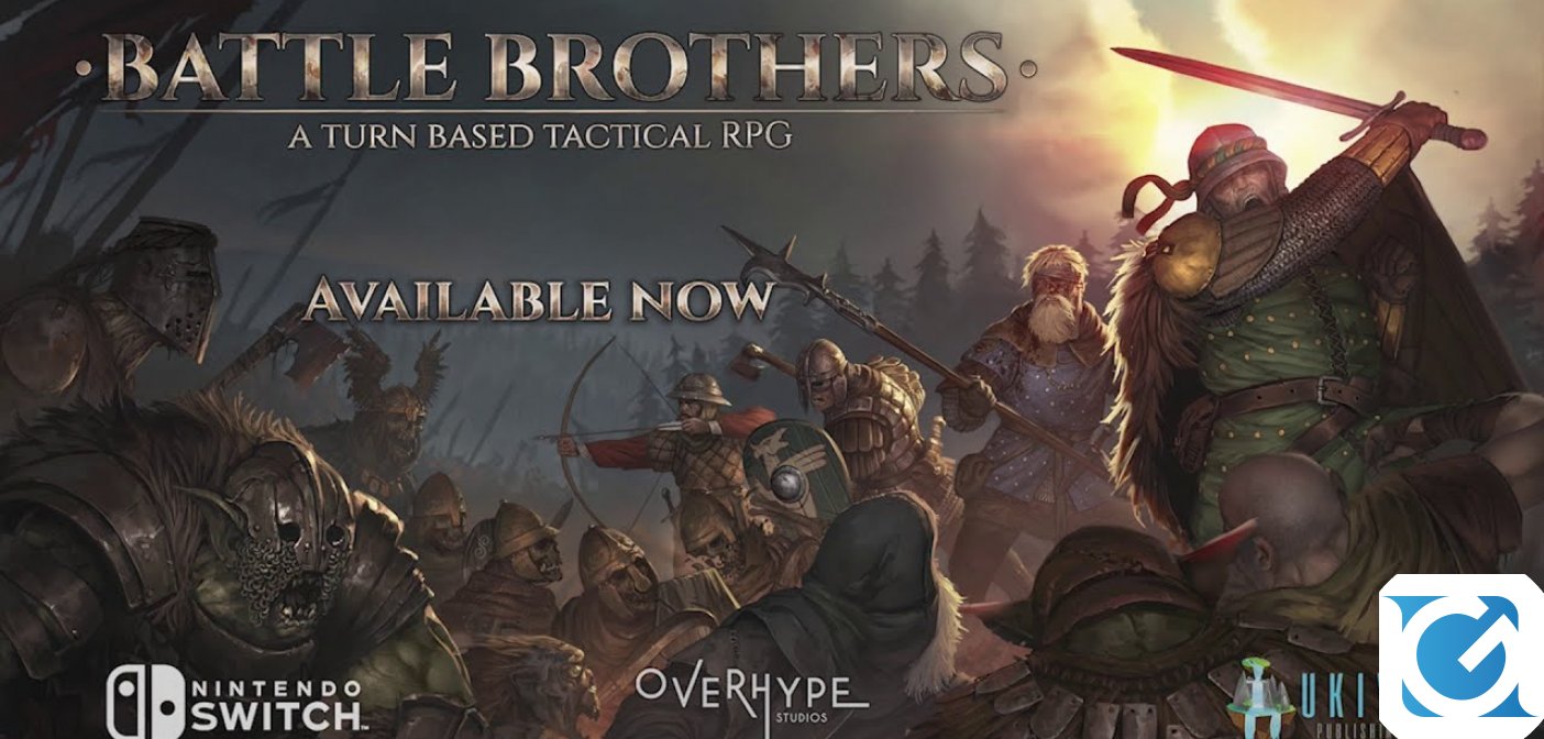 Il GDR tattico a turni Battle Brothers è ora disponibile per Nintendo Switch