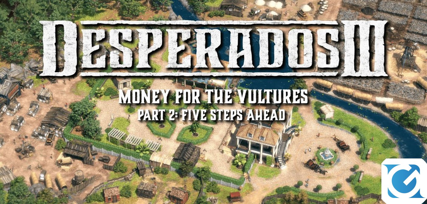 Il secondo DLC di Desperados III è disponibile