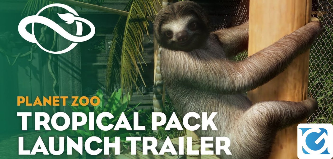Il Tropical Pack di Planet Zoo è disponibile