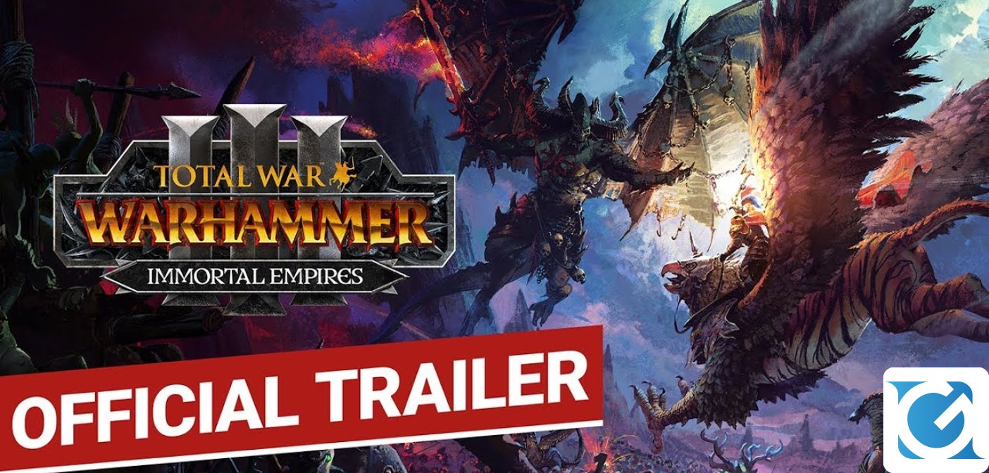 Imperi immortali è ora disponibile per tutti i possessori di Total War: WARHAMMER III