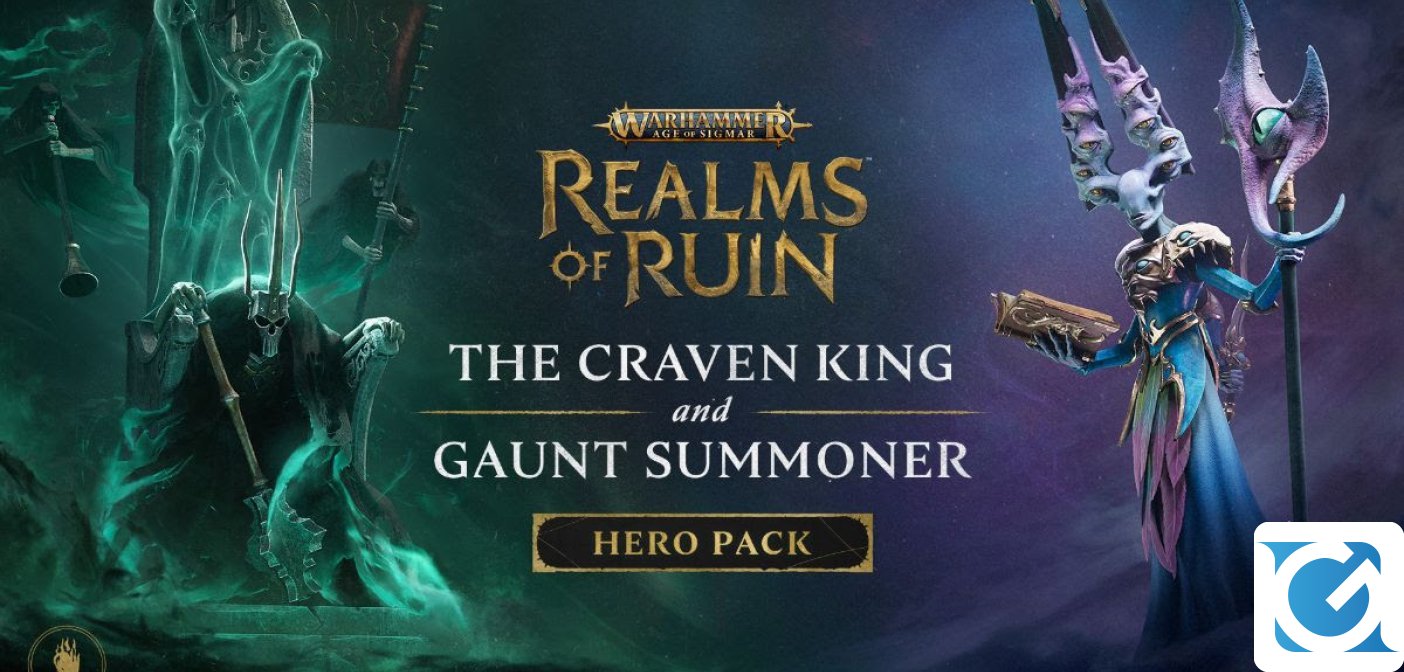 In arrivo due nuovi eroi per Warhammer Age of Sigmar: Realms of Ruin