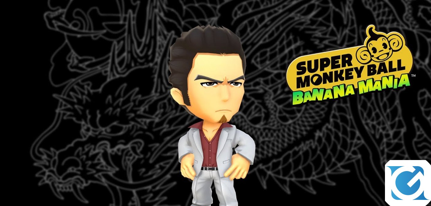 In Super Monkey Ball Banana Mania da Yakuza arriva Kiryu Kazuma