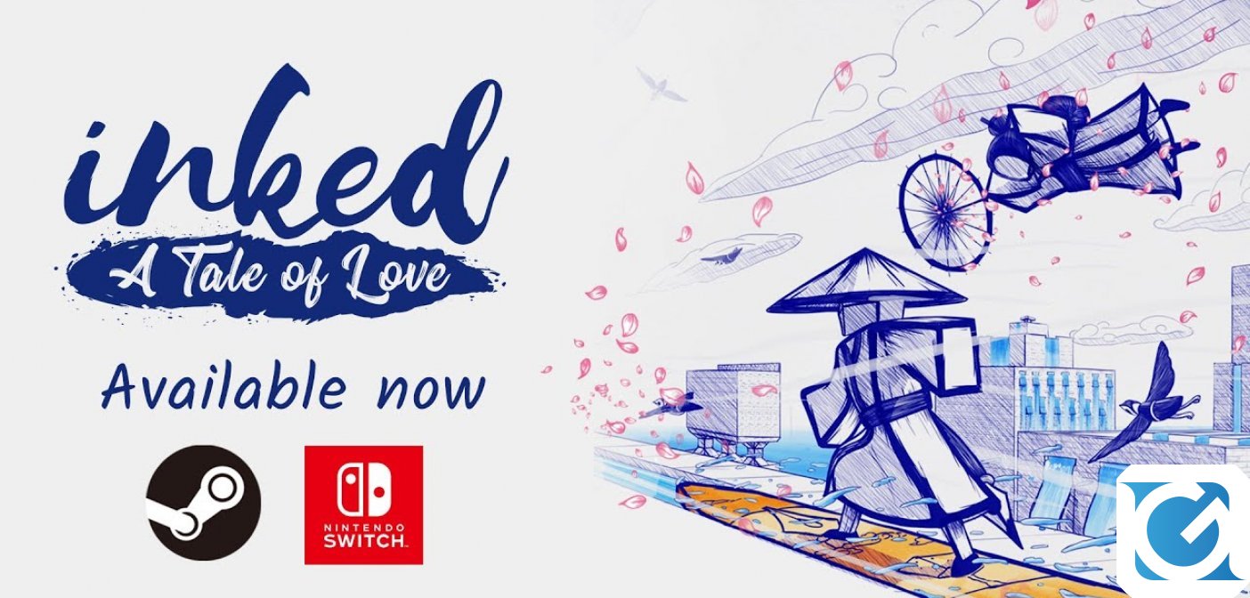 Inked: A Tale of Love è disponibile su Nintendo Switch