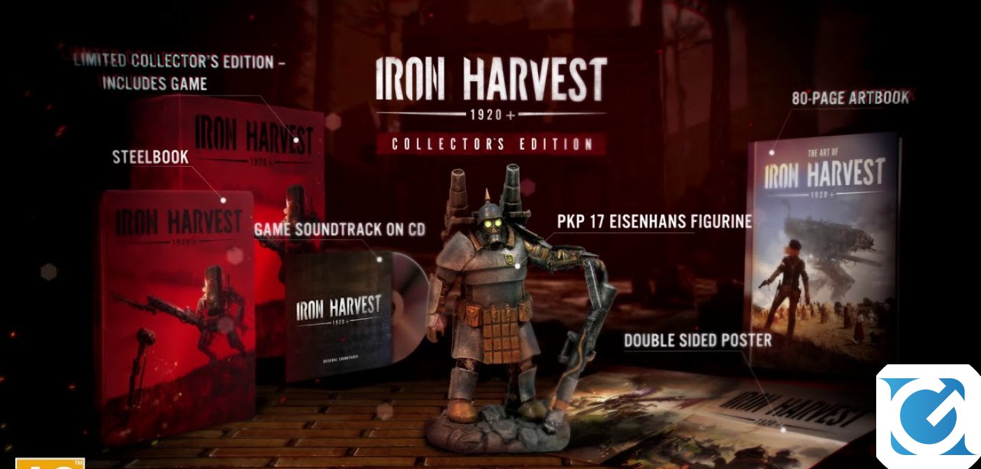 Iron Harvest 1920 + e Game Legends presentano una fantastica collector's edition