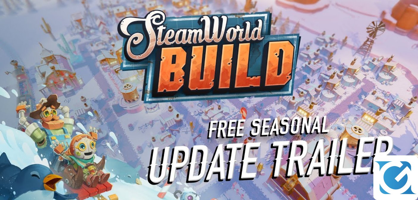 Jingle Bolts, l'aggiornamento natalizio di SteamWorld Build è disponibile