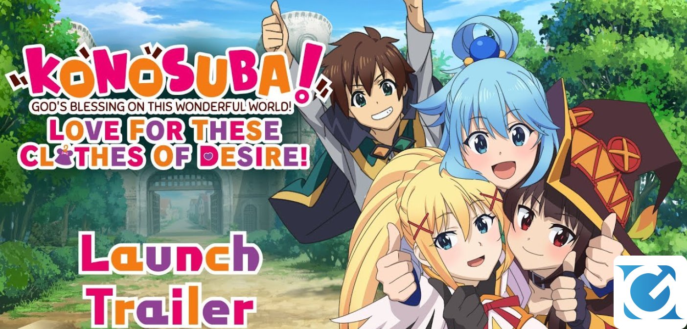 KONOSUBA: God's Blessing On This Wonderful World! Love For These Clothes Of Desire! è disponibile