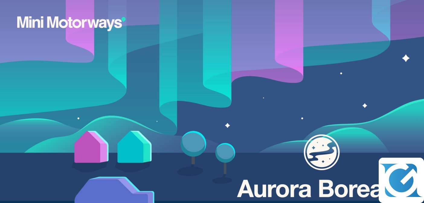 L'aggiornamento di Mini Motorways, Aurora Borealis è disponibile