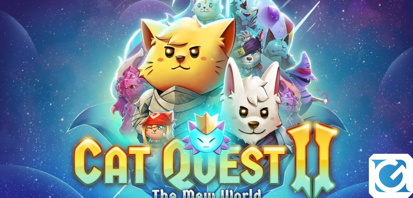 L'aggiornamento gratuito Mew World Update per Cat Quest II è disponibile