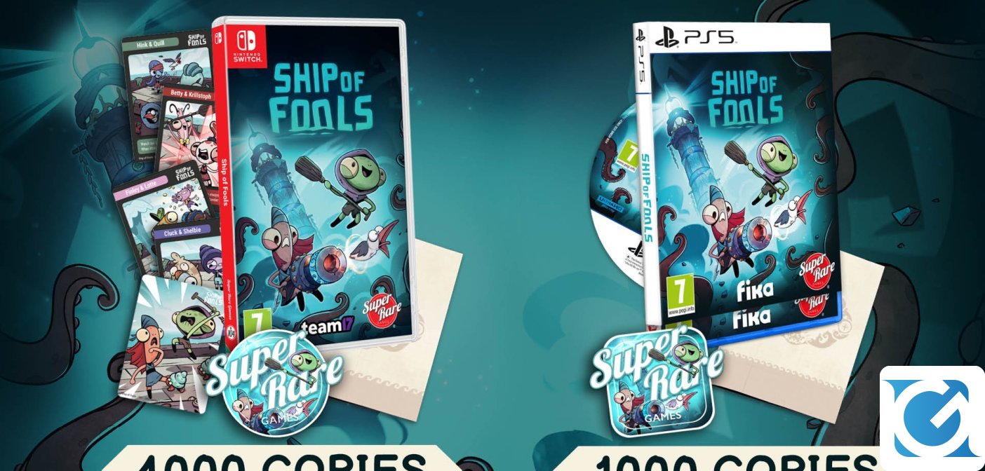 L'edizione fisica di Ship of Fools per PS5 e Switch è imminente