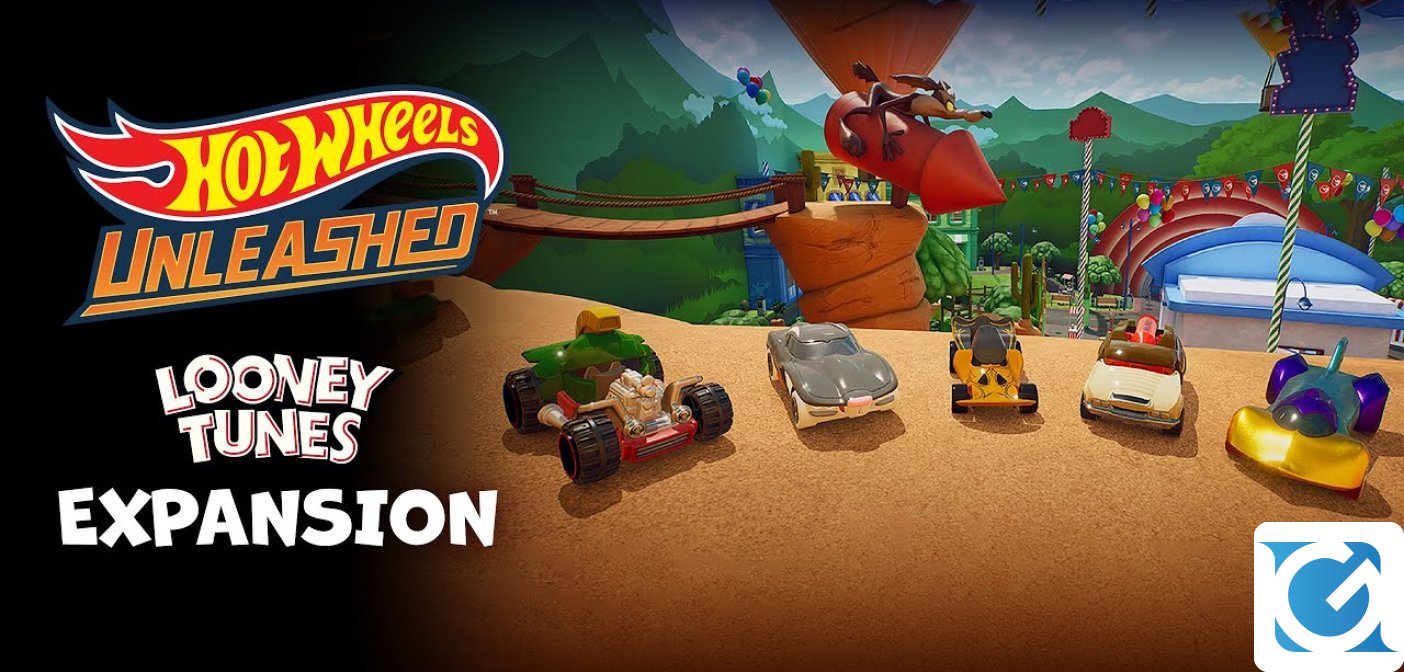 L'espansione Hot Wheels - Looney Tunes per Hot Wheels Unleashed è disponibile