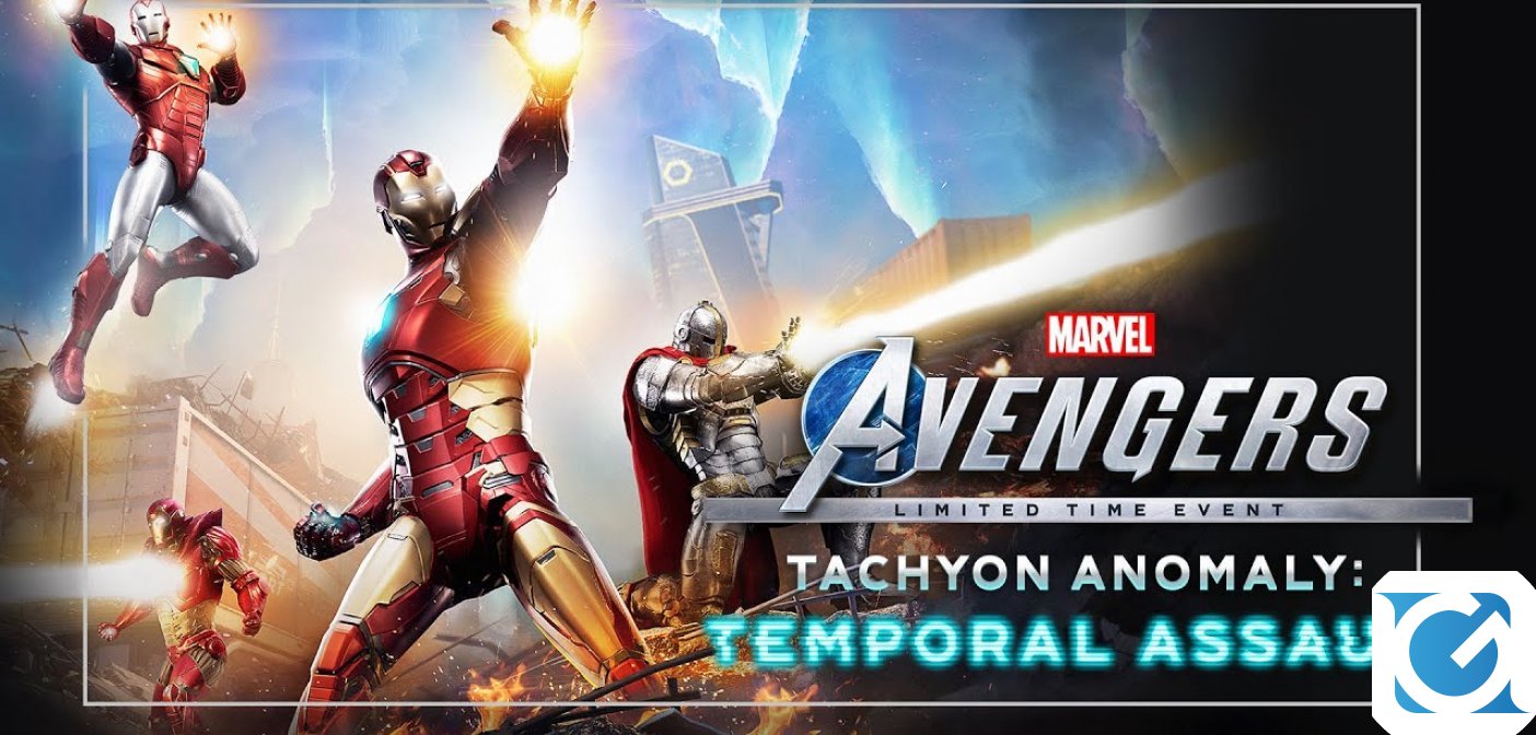 L'evento Anomalia Tachionica di Marvel's Avengers è disponibile